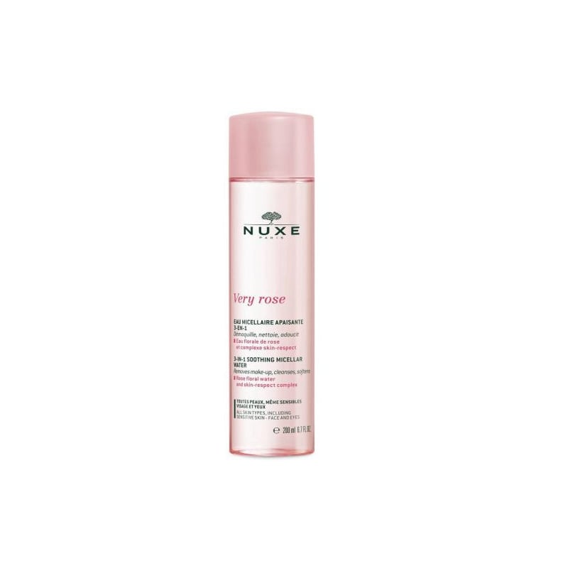 Zklidňující micelární voda Very Rose (3-in1 Soothing Micellar Water) Nuxe - 200 ml Zklidňující micelární voda Very Rose (3-in1 Soothing Micellar Water) Nuxe - 200 ml