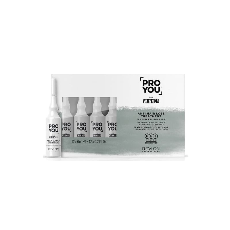 Kúra proti vypadávání vlasů Pro You The Winner (Anti Hair Loss Treatment) Revlon Professional - 6 x 12 ml Kúra proti vypadávání vlasů Pro You The Winner (Anti Hair Loss Treatment) Revlon Professional - 6 x 12 ml