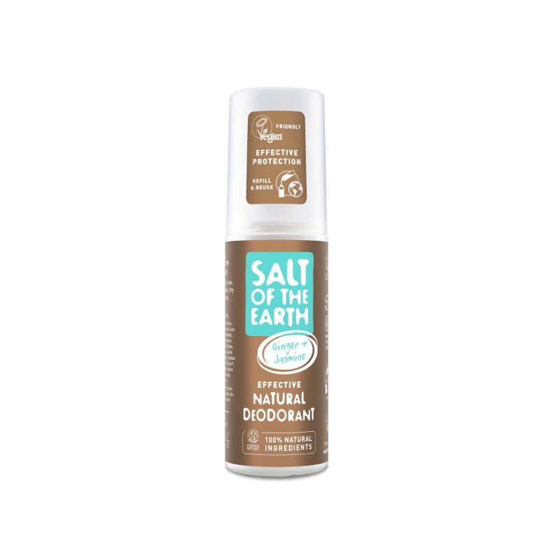 Přírodní deodorant ve spreji se zázvorem a jasmínem Ginger + Jasmine (Natural Deodorant) Salt Of The Earth - 100 ml Přírodní deodorant ve spreji se zázvorem a jasmínem Ginger + Jasmine (Natural Deodorant) Salt Of The Earth - 100 ml