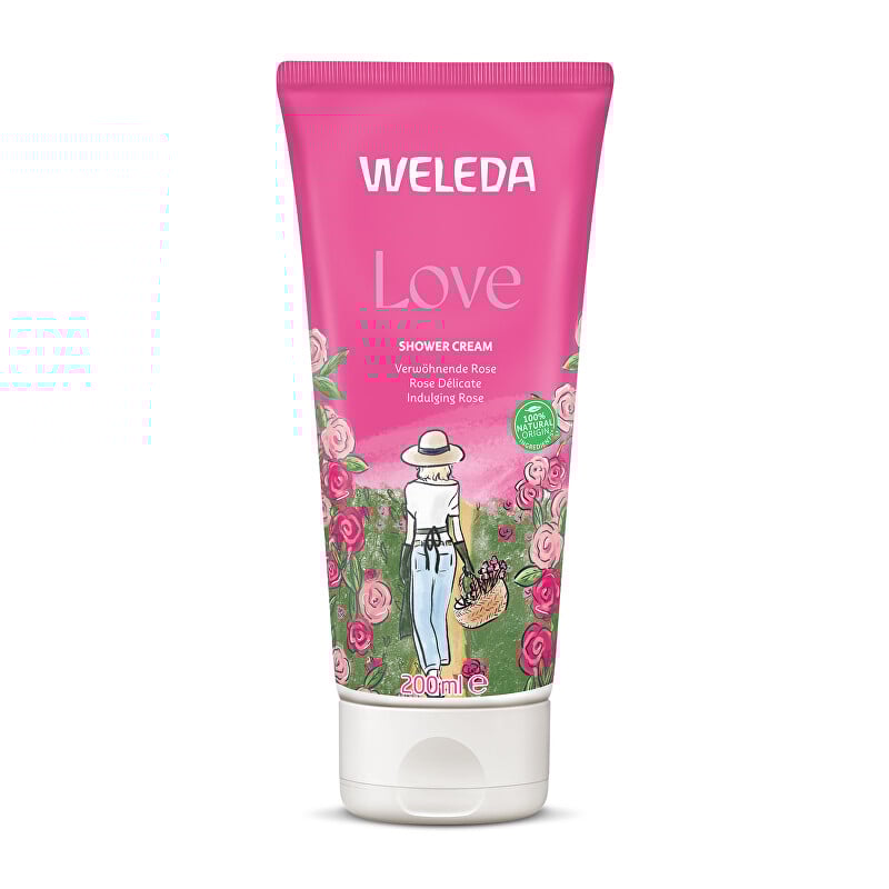 Rozmazlující sprchový krém Aroma Shower Love (Pampering Creamy Body Wash) Weleda - 200 ml Rozmazlující sprchový krém Aroma Shower Love (Pampering Creamy Body Wash) Weleda - 200 ml