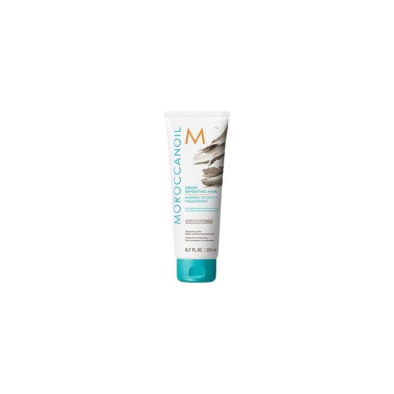 Tónující maska na vlasy Platinum (Color Depositing Mask) Moroccanoil - 30 ml Tónující maska na vlasy Platinum (Color Depositing Mask) Moroccanoil - 30 ml