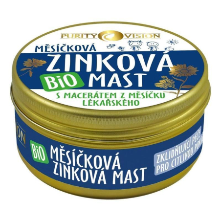 Bio Měsíčková Zinková mast Purity Vision - 70 ml
