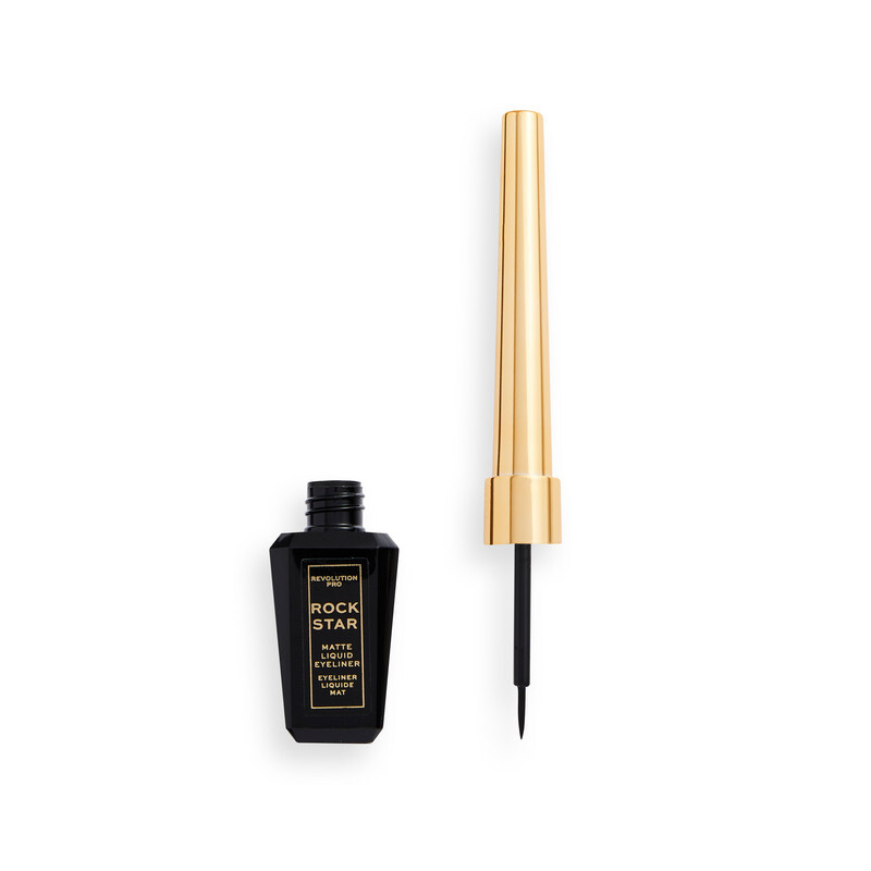 Tekuté oční linky Rockstar (Matte Liquid Eyeliner) Revolution PRO - 4 ml Tekuté oční linky Rockstar (Matte Liquid Eyeliner) Revolution PRO - 4 ml
