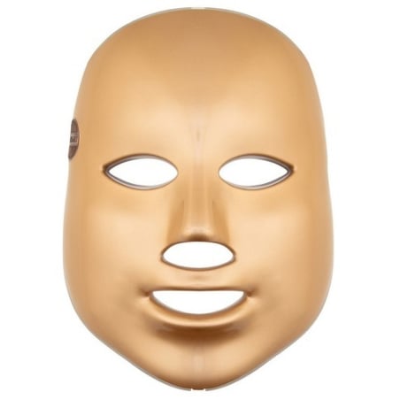Ošetřující LED maska na obličej zlatá (LED Mask 7 Colors Gold) Palsar 7