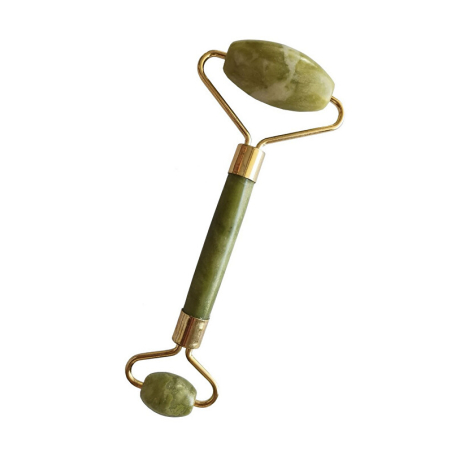 Masážní váleček na obličej zelený xiuyan jadeit (Light Green Xiuyan Jade Roller Massager) Palsar 7