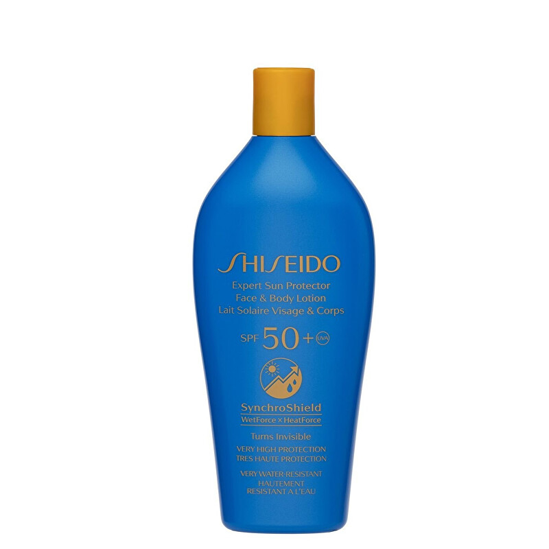 Voděodolné ochranné mléko na obličej a tělo SPF50+ (Expert Sun Protector Face & Body Lotion) Shiseido - 300 ml Voděodolné ochranné mléko na obličej a tělo SPF50+ (Expert Sun Protector Face & Body Lotion) Shiseido - 300 ml