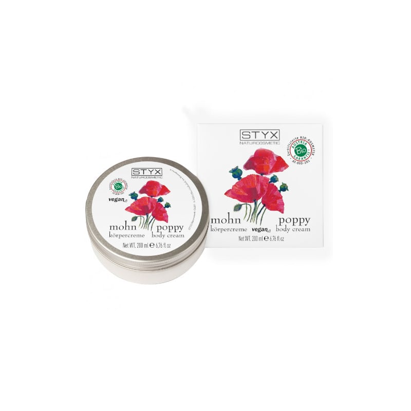 Tělový krém s makovým olejem Poppy (Body Cream) Styx - 50 ml