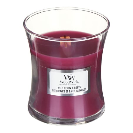 Vonná svíčka váza malá Wild Berry & Beets WoodWick - 85 g