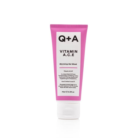 Antioxidační maska s vitamíny A, C, E (Warming Gel Mask) Q+A - 75 ml