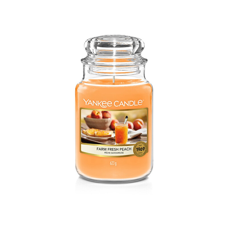 Aromatická svíčka Classic velká Farm Fresh Peach Yankee Candle - 623 g Aromatická svíčka Classic velká Farm Fresh Peach Yankee Candle - 623 g