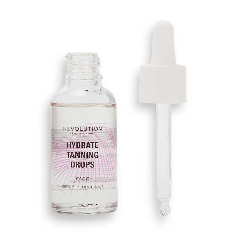 Samoopalovací kapky na obličej (Hydrate Tanning Drops) Revolution - 30 ml