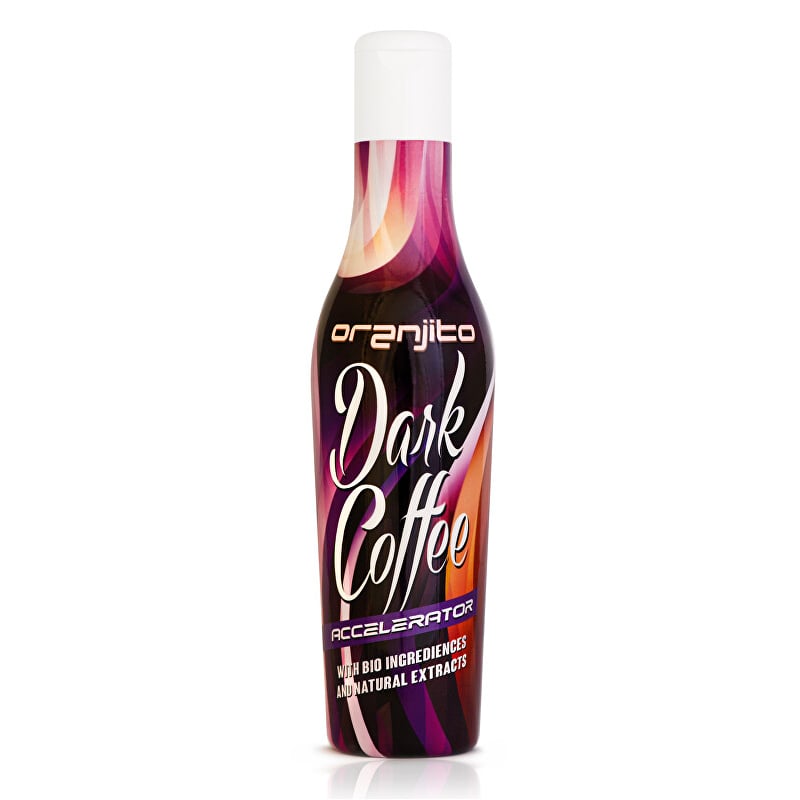 Opalovací mléko do solária s vůní kávového mléka (Dark Coffee Accelerator) Oranjito - 200 ml Opalovací mléko do solária s vůní kávového mléka (Dark Coffee Accelerator) Oranjito - 200 ml
