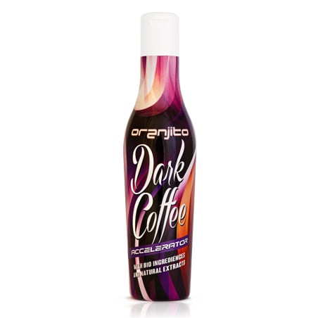 Opalovací mléko do solária s vůní kávového mléka (Dark Coffee Accelerator) Oranjito - 200 ml