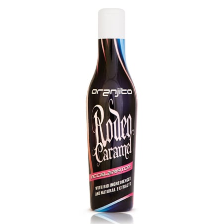 Opalovací mléko do solária (Rodeo Caramel Accelerator) Oranjito - 200 ml