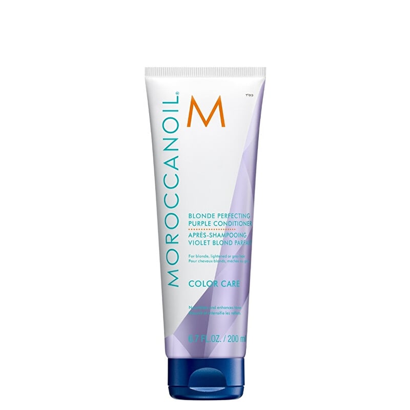 Kondicionér neutralizující žluté tóny vlasů Color Care (Blonde Perfecting Purple Conditioner) Moroccanoil - 70 ml Kondicionér neutralizující žluté tóny vlasů Color Care (Blonde Perfecting Purple Conditioner) Moroccanoil - 70 ml