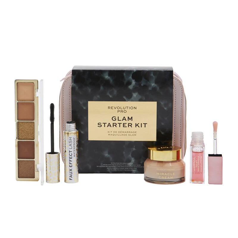 Dárková sada dekorativní a pleťové péče Glam Starter Kit Revolution PRO Dárková sada dekorativní a pleťové péče Glam Starter Kit Revolution PRO