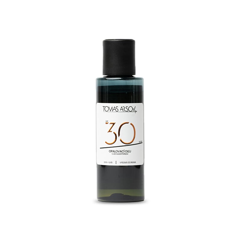 Olej na opalování s astaxanthinem SPF 30 Tomas Arsov - 100 ml Olej na opalování s astaxanthinem SPF 30 Tomas Arsov - 100 ml