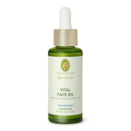 Hydratační pleťový olej Moisturizing & Protective (Vital Face Oil) Primavera - 30 ml