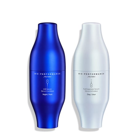 Sada omlazující pleťové péče Bio-Performance Skin Filler Serum Shiseido - 2 x 30 ml