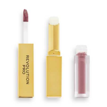 Oboustranná rtěnka s balzámem Seclusion Supreme Stay 24h (Lip Duo) Revolution PRO - 2,5 ml