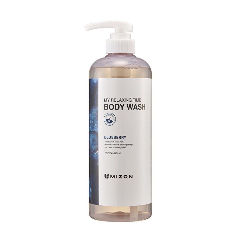 Sprchový gel My Relaxing Time Lahodná borůvka (Body Wash) Mizon - 800 ml