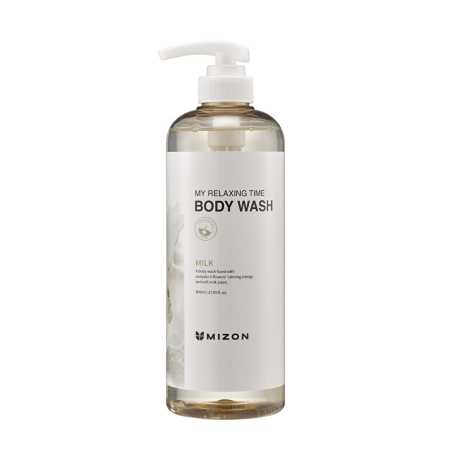Sprchový gel s mléčným proteinem Milk My Relaxing Time (Body Wash) Mizon - 800 ml
