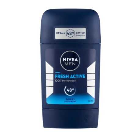 Tuhý deodorant Fresh Active Nivea - 50 ml