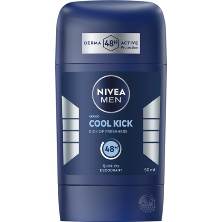 Tuhý deodorant Cool Kick Nivea - 50 ml