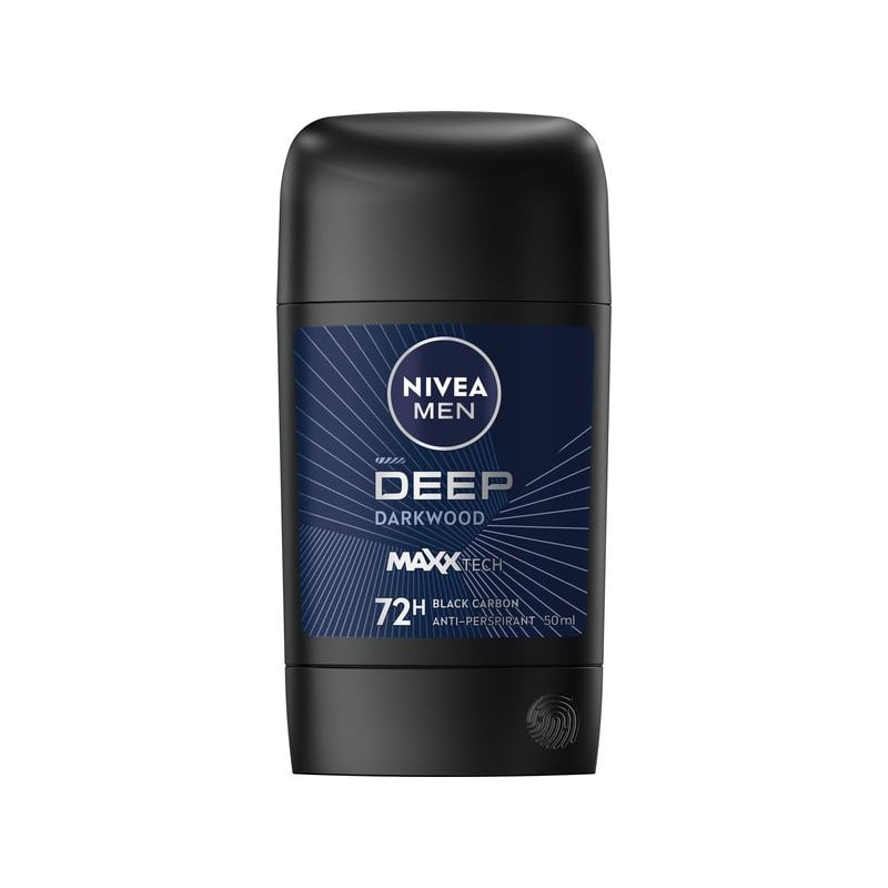 Tuhý antiperspirant Deep Black Carbon Nivea - 50 ml Tuhý antiperspirant Deep Black Carbon Nivea - 50 ml