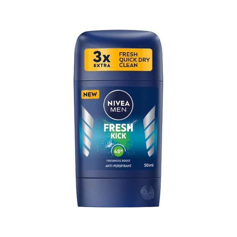 Tuhý antiperspirant Fresh Kick Nivea - 50 ml Tuhý antiperspirant Fresh Kick Nivea - 50 ml