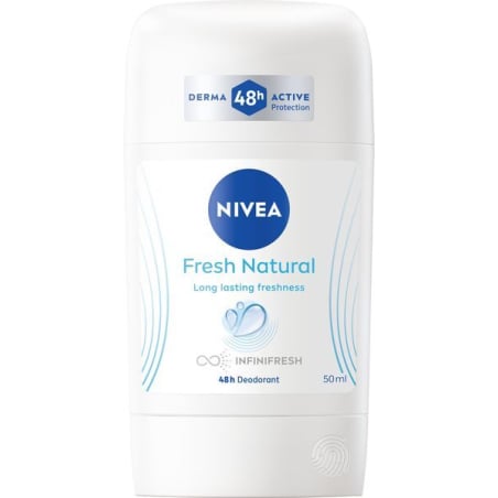 Tuhý deodorant Fresh Natural Nivea - 50 ml