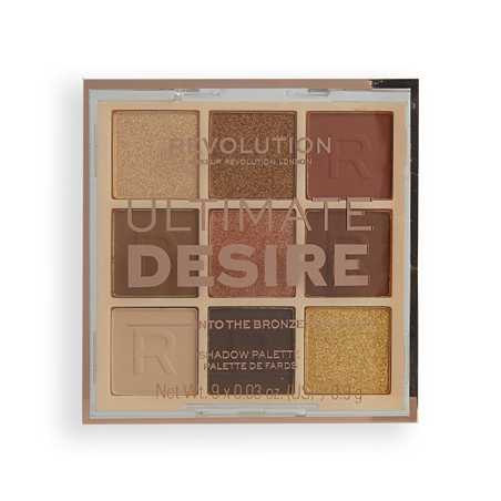 Paletka očních stínů Ultimate Desire Shadow Palette Into the Bronze Revolution - 8,1 g