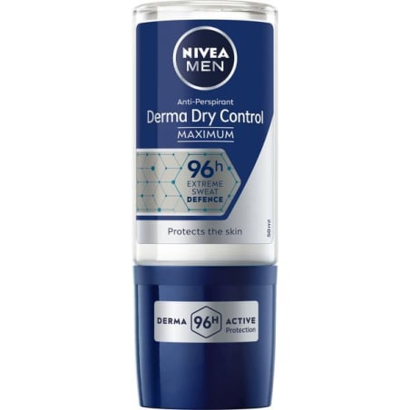 Kuličkový antiperspirant Men Derma Dry Control (Anti-Perspirant) Nivea - 50 ml