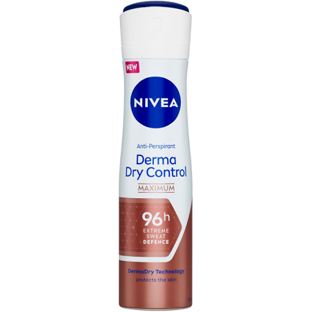 Antiperspirant ve spreji Derma Dry Control (Anti-Perspirant) Nivea - 150 ml
