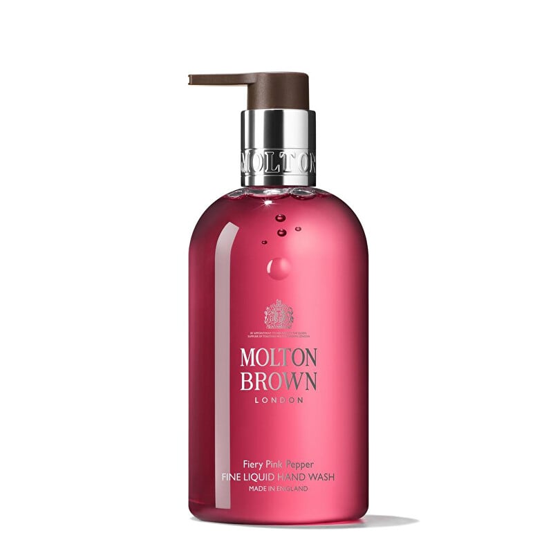 Tekuté mýdlo na ruce Fiery Pink Pepper (Fine Liquid Hand Wash) Molton Brown - 300 ml Tekuté mýdlo na ruce Fiery Pink Pepper (Fine Liquid Hand Wash) Molton Brown - 300 ml