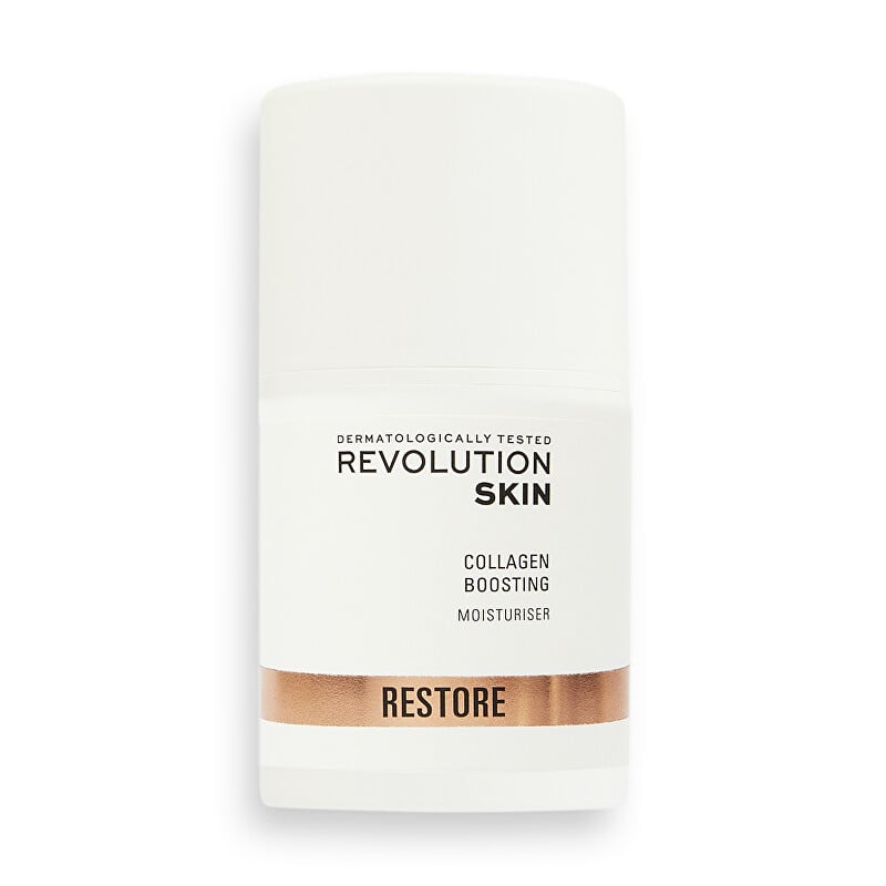 Kolagenový hydratační pleťový krém Restore (Collagen Booster Moisturiser) Revolution Skincare - 50 ml Kolagenový hydratační pleťový krém Restore (Collagen Booster Moisturiser) Revolution Skincare - 50 ml