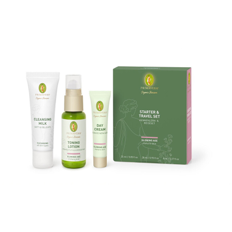 Dárková sada pro zralou pleť Glowing Age (Starter & Travel Set) Primavera