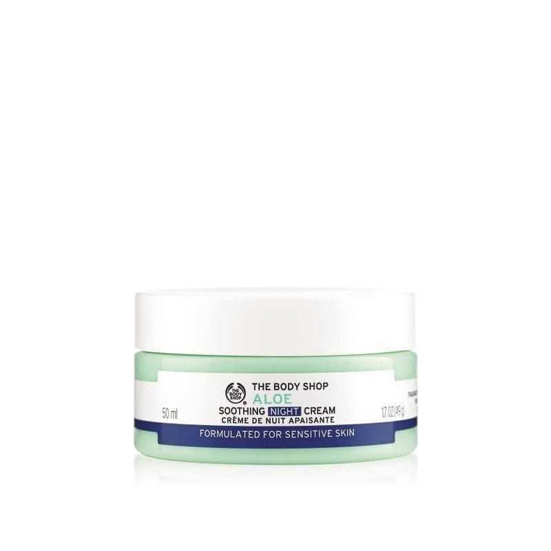 Zklidňující noční krém Aloe (Soothing Night Cream) The Body Shop - 50 ml Zklidňující noční krém Aloe (Soothing Night Cream) The Body Shop - 50 ml