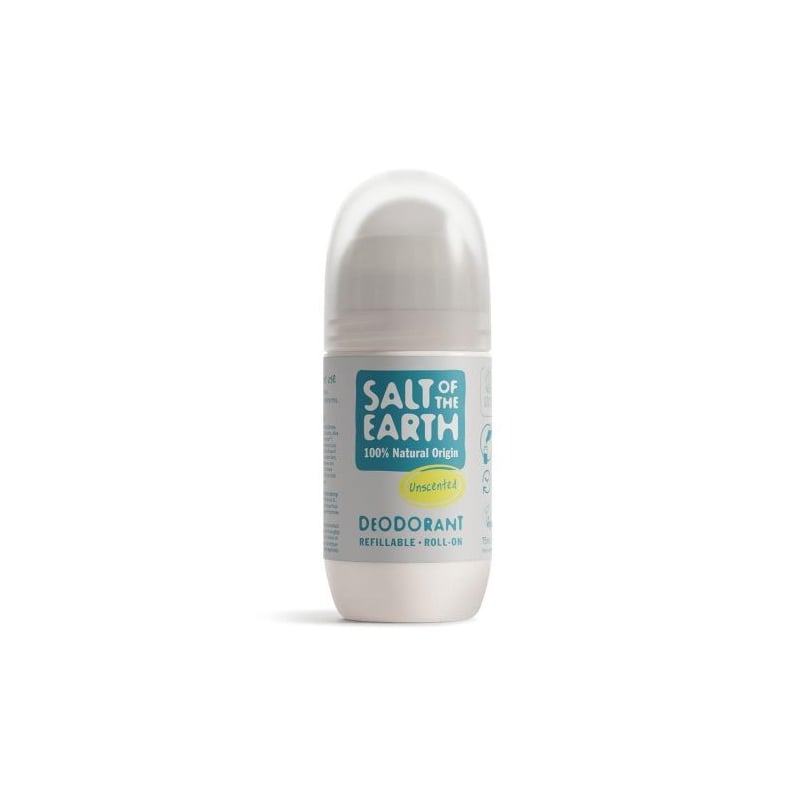 Přírodní kuličkový deodorant Unscented (Deo Roll-on) Salt Of The Earth - 75 ml Přírodní kuličkový deodorant Unscented (Deo Roll-on) Salt Of The Earth - 75 ml