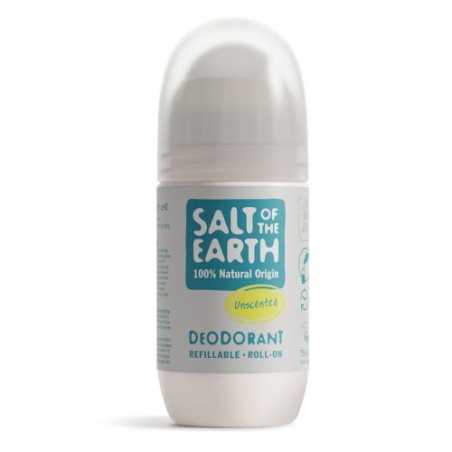 Přírodní kuličkový deodorant Unscented (Deo Roll-on) Salt Of The Earth - 75 ml