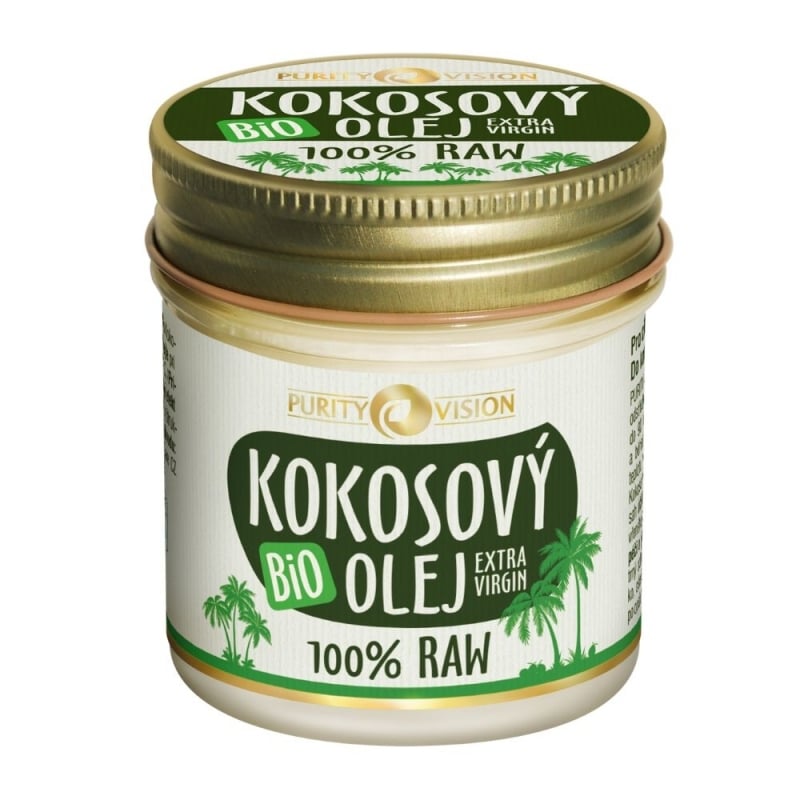 Raw Bio Kokosový olej Purity Vision - 370 ml Raw Bio Kokosový olej Purity Vision - 370 ml