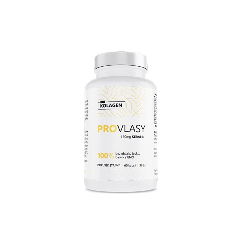 150 mg Keratin pro podporu růstu vlasů MujKolagen - 60 tbl. 150 mg Keratin pro podporu růstu vlasů MujKolagen - 60 tbl.