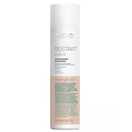 Vyživující šampon pro kudrnaté a vlnité vlasy Restart Curls (Nourishing Cleanser) Revlon Professional - 1000 ml