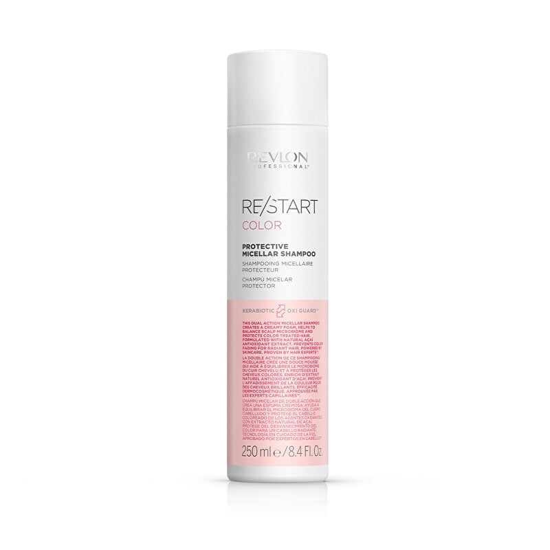 Micelární šampon pro barvené vlasy Restart Color (Protective Micellar Shampoo) Revlon Professional - 1000 ml Micelární šampon pro barvené vlasy Restart Color (Protective Micellar Shampoo) Revlon Professional - 1000 ml