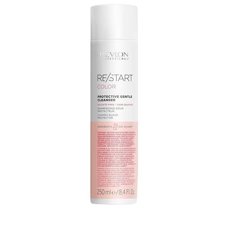 Čisticí šampon pro barvené vlasy Restart Color (Protective Gentle Cleanser) Revlon Professional - 1000 ml Čisticí šampon pro barvené vlasy Restart Color (Protective Gentle Cleanser) Revlon Professional - 1000 ml