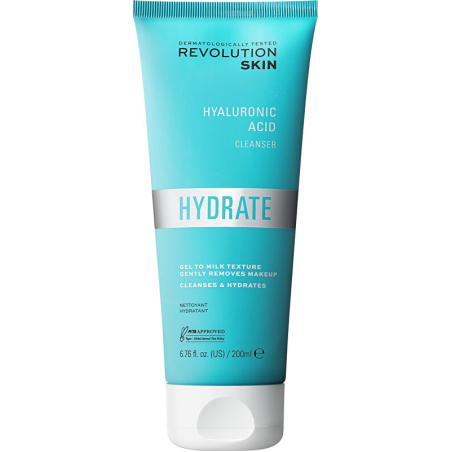 Hydratační čisticí krém Hydrate (Hyaluronic Acid Cleanser) Revolution Skincare - 200 ml