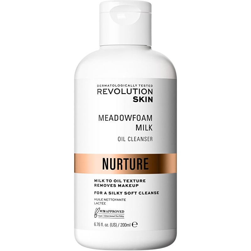 Odličovač make-upu Nurture Meadowfoam Milk (Oil Cleanser) Revolution Skincare - 200 ml Odličovač make-upu Nurture Meadowfoam Milk (Oil Cleanser) Revolution Skincare - 200 ml