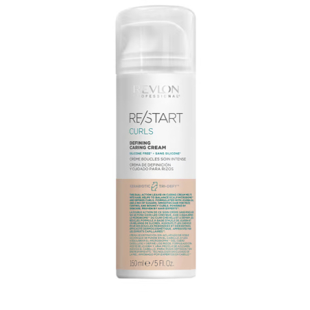 Krém pro kudrnaté a vlnité vlasy Restart Curls (Defining Caring Cream) Revlon Professional - 150 ml