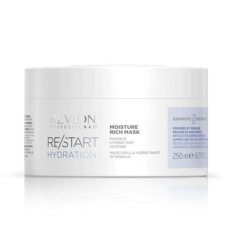 Hydratační maska na vlasy Restart Hydration (Moisture Rich Mask) Revlon Professional - 500 ml Hydratační maska na vlasy Restart Hydration (Moisture Rich Mask) Revlon Professional - 500 ml