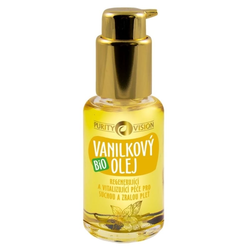 Bio Vanilkový olej pro suchou a zralou pleť Purity Vision - 45 ml Bio Vanilkový olej pro suchou a zralou pleť Purity Vision - 45 ml